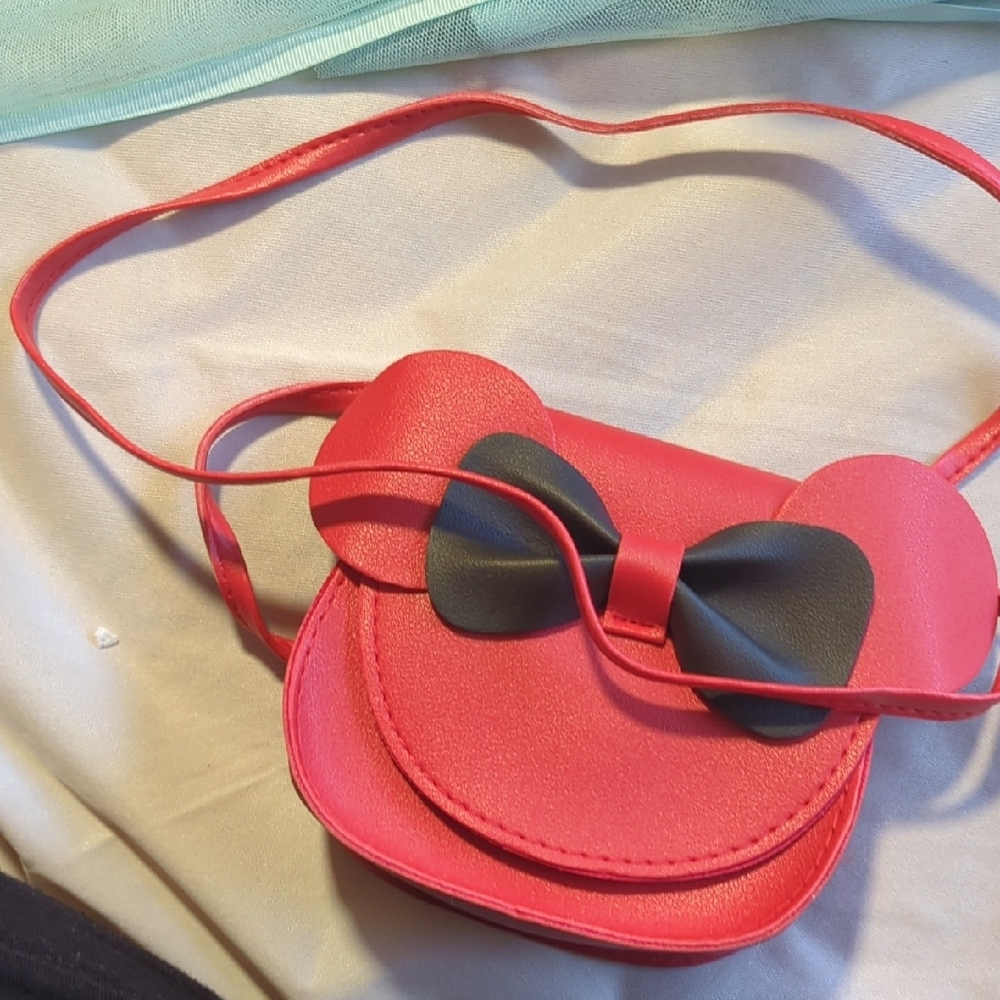 Wonder Nation Red and Black Bag Set with Sunglasses